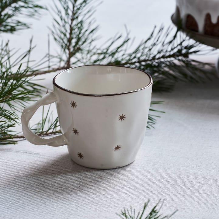 Set de 2 tazas Starry, Blanco House Doctor