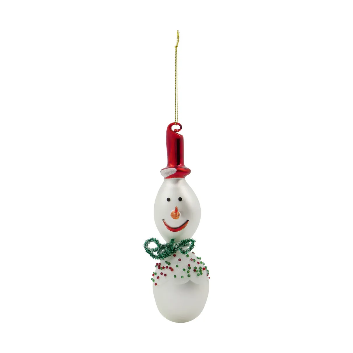 Set de 3 adornos para árbol de navidad Frosty 15,9 cm, White House Doctor