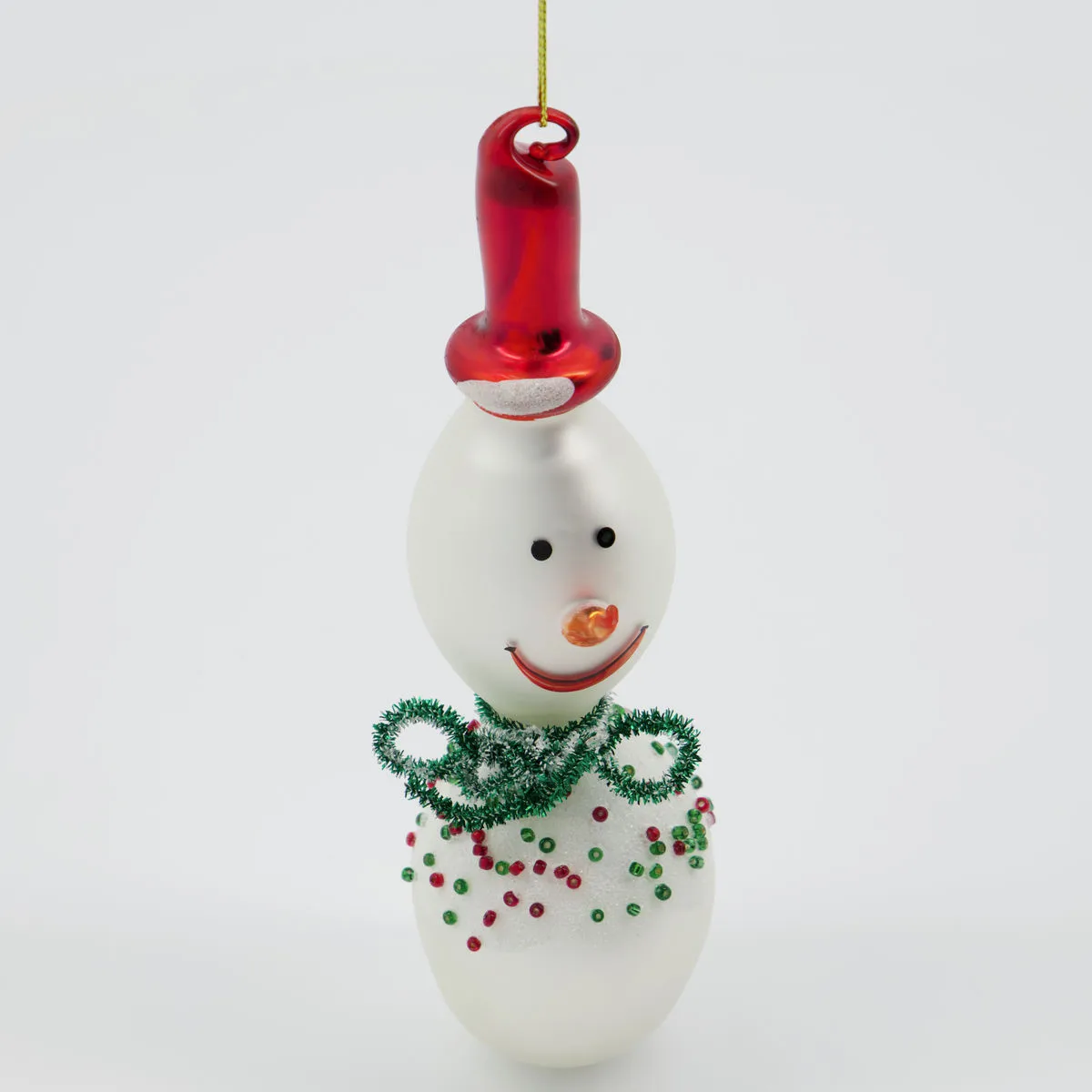 Set de 3 adornos para árbol de navidad Frosty 15,9 cm, White House Doctor