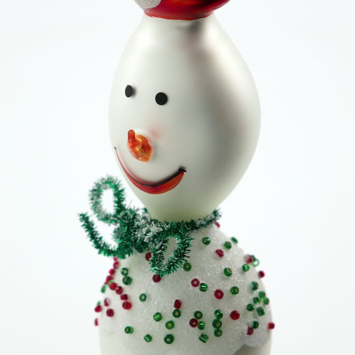 Set de 3 adornos para árbol de navidad Frosty 15,9 cm, White House Doctor