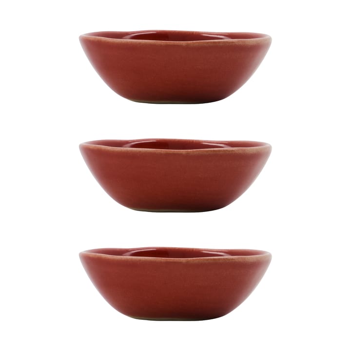 Set de 3 cuencos Diva 4 cl , Rojo House Doctor