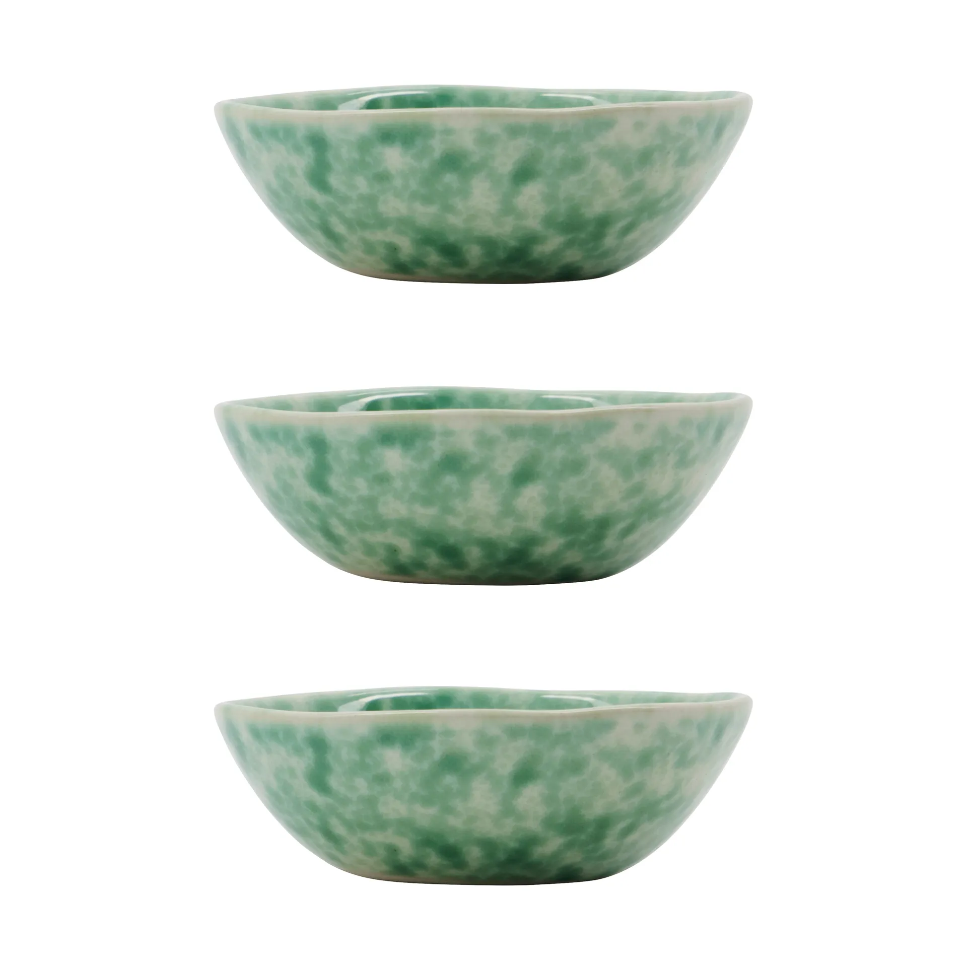 Set de 3 cuencos Diva 4 cl , Verde House Doctor