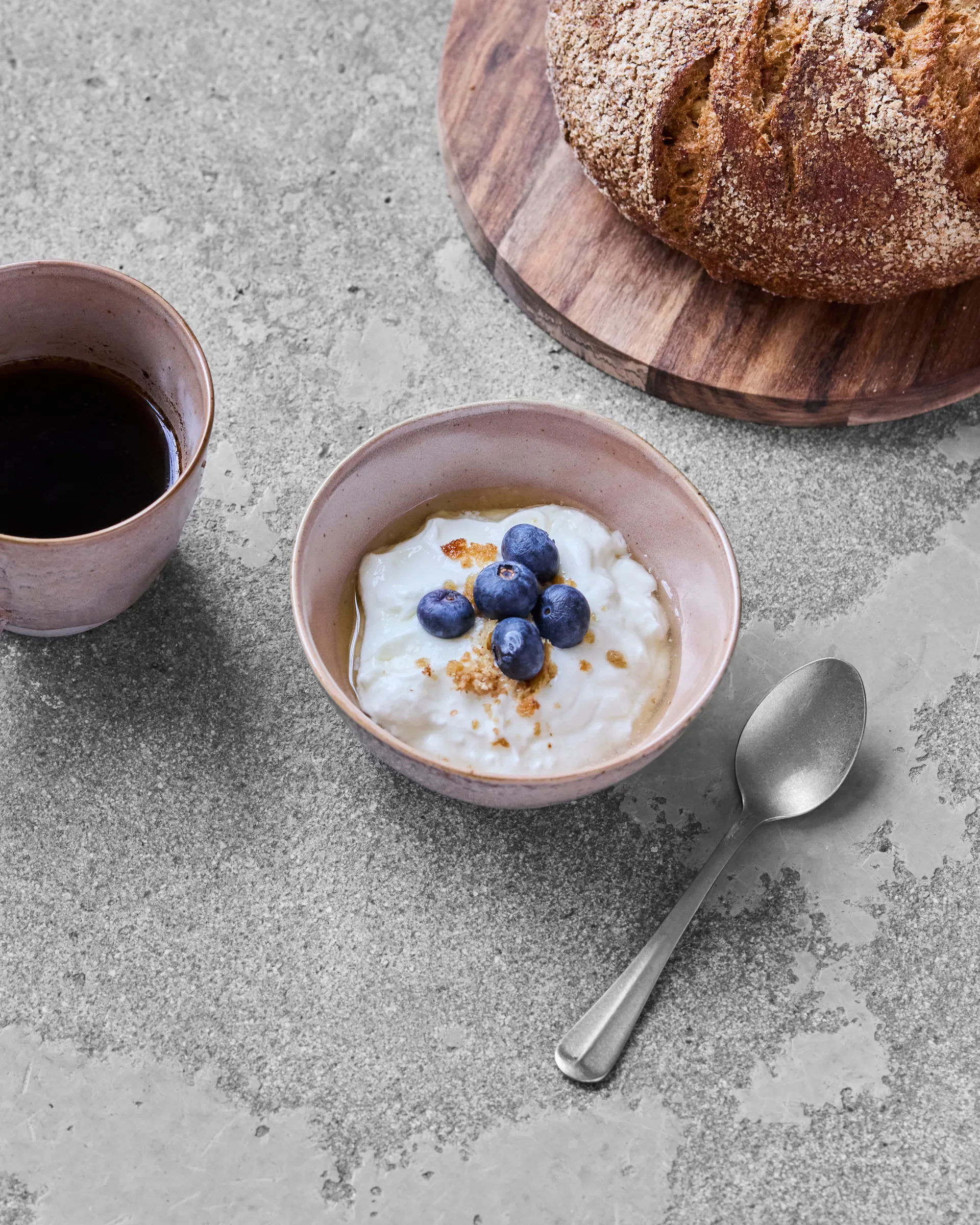 Set de 4 cuencos Vida  33 cl , Rosa House Doctor