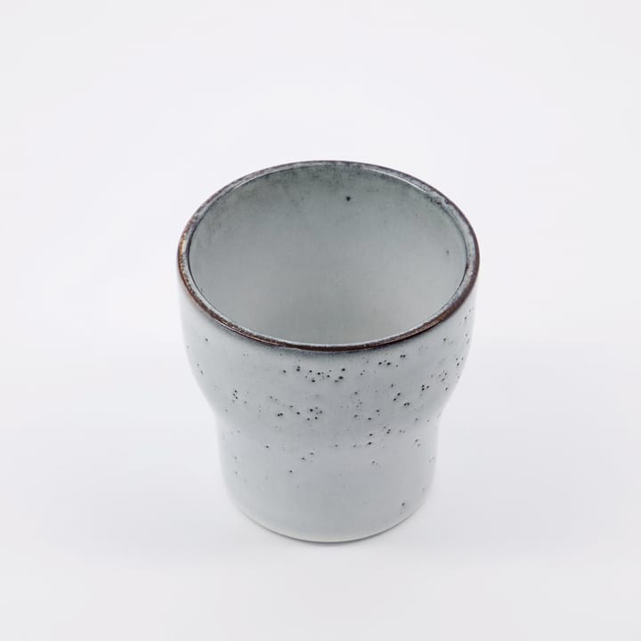 Set de 4 tazas térmicas Liss 9 cm, gris claro House Doctor