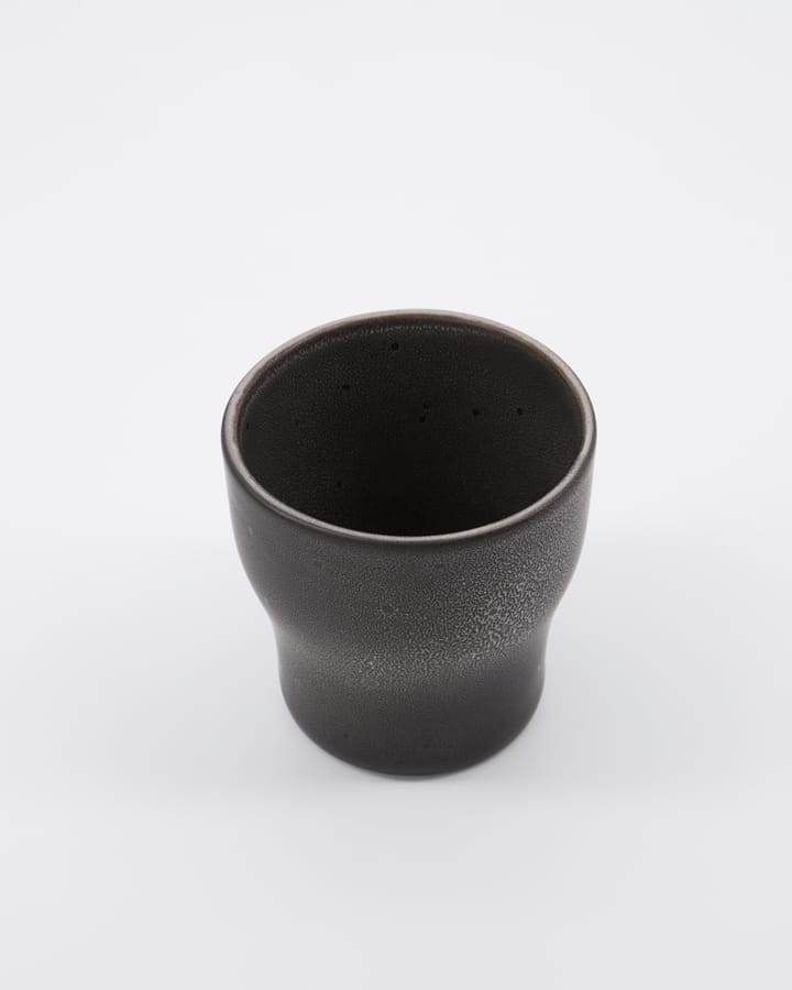 Set de 4 tazas térmicas Liss 9 cm, gris oscuro House Doctor