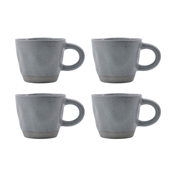 Set de 4 tazas Vida 29 cl - Azul claro - House Doctor