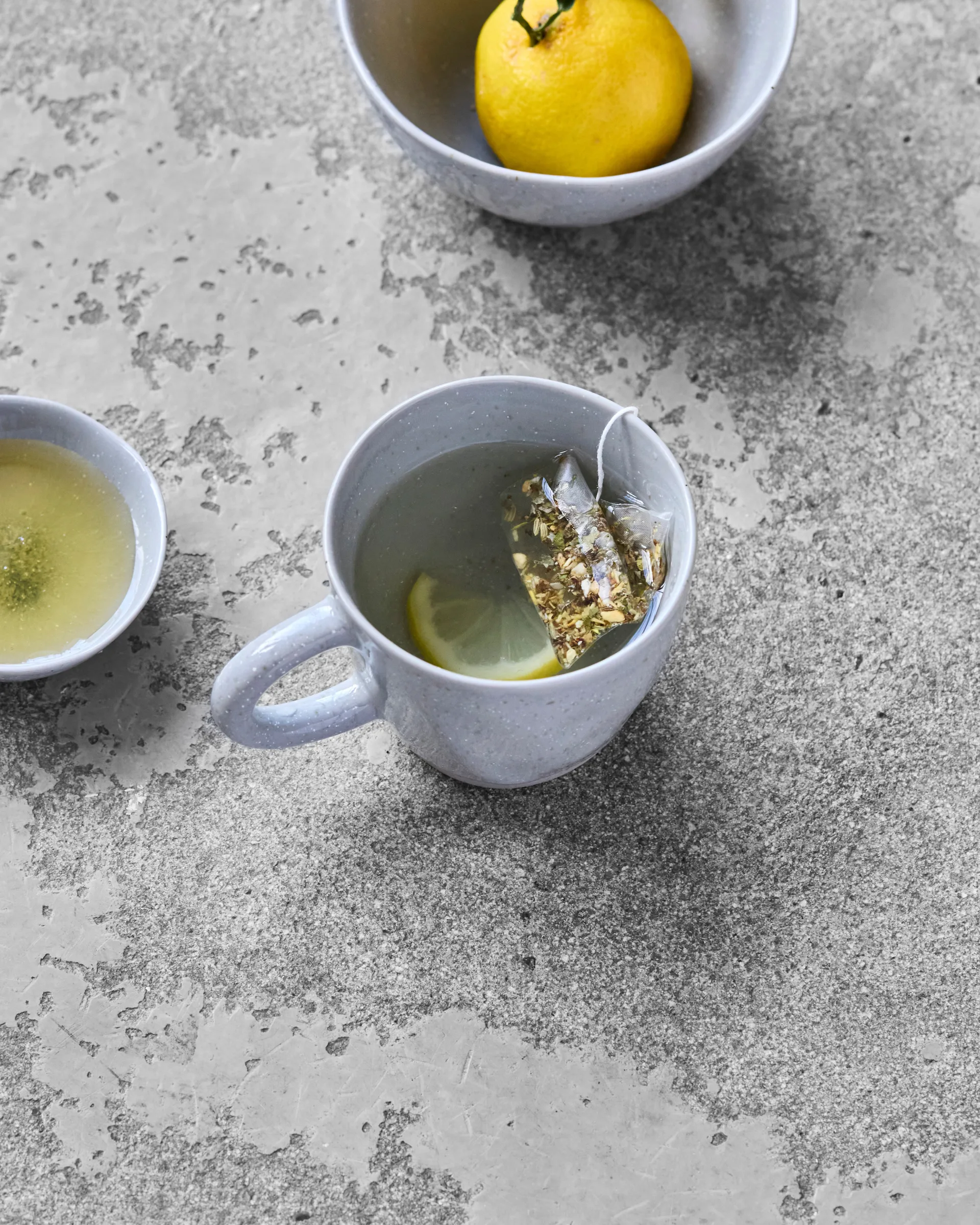 Set de 4 tazas Vida 29 cl, Azul claro House Doctor