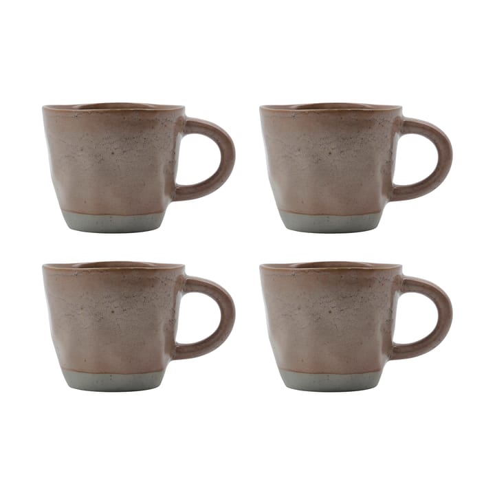 Set de 4 tazas Vida 29 cl - Rosa - House Doctor