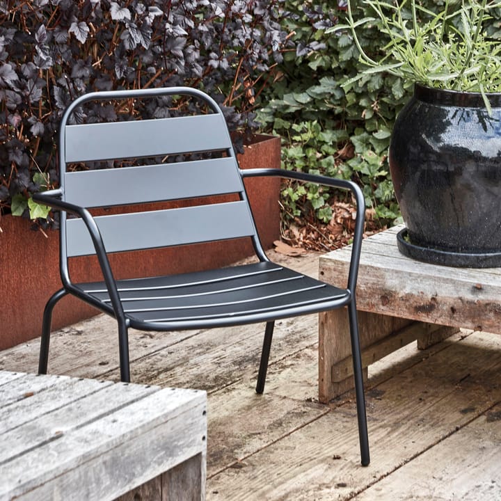 Silla lounge Helo, Negro House Doctor