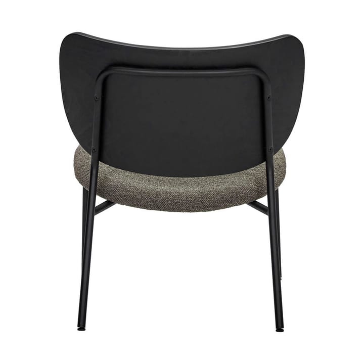Silla lounge Longa estructura de acero, Libro marrón House Doctor