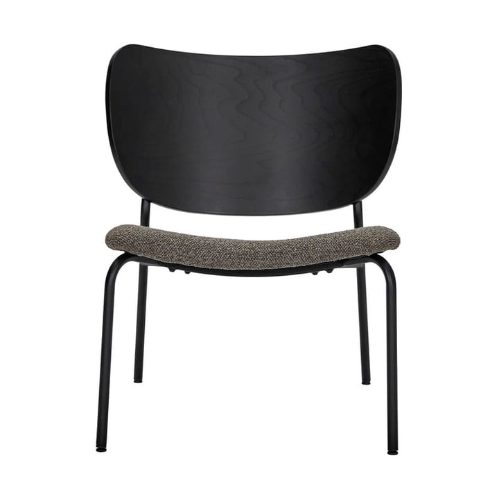 Silla lounge Longa estructura de acero, Libro marrón House Doctor
