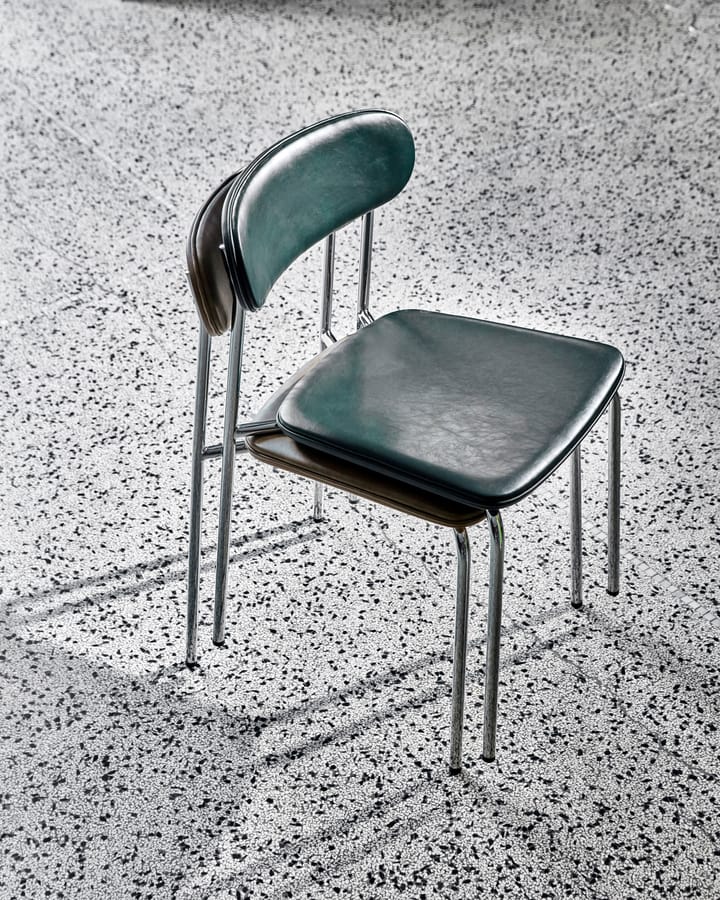 Silla Pova, Cromo-Verde oscuro House Doctor
