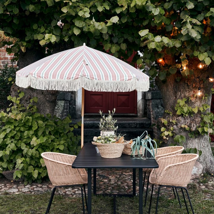 Sombrilla Umbra Ø190 cm, Red-green House Doctor