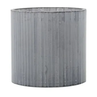 Soporte para velas Mirr 7,5 cm - gris escarcha - House Doctor