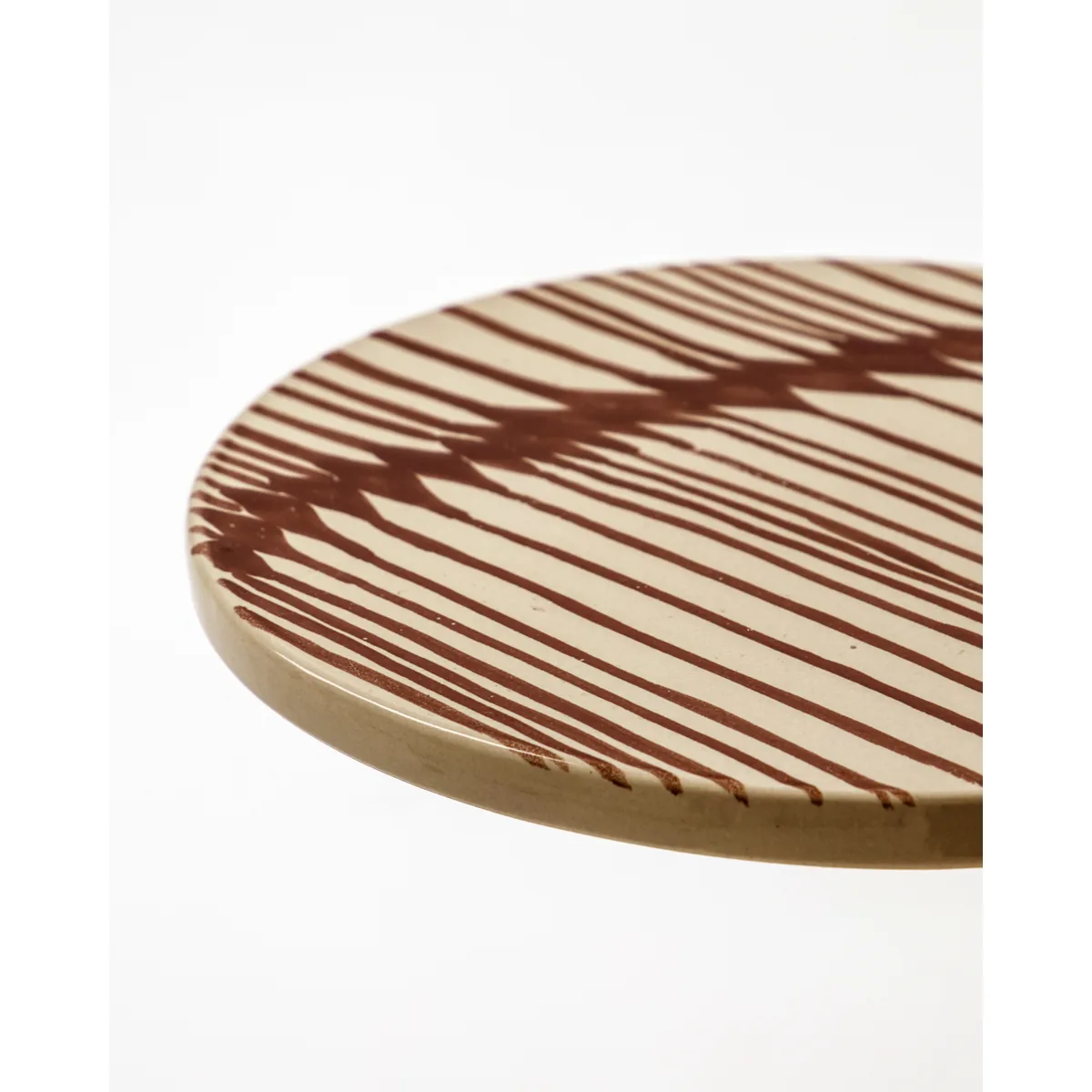 Tabla de servir Diva Ø15 cm, Marrón House Doctor