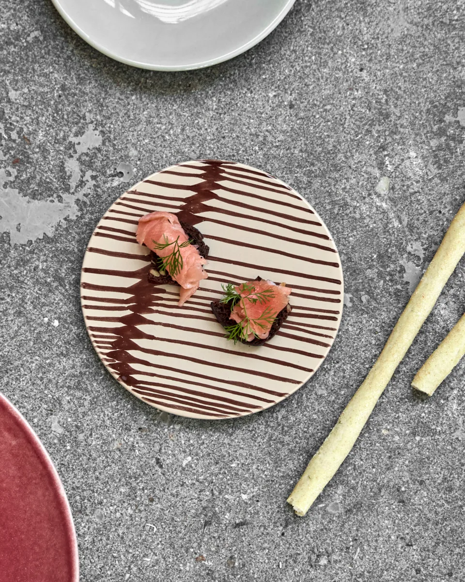 Tabla de servir Diva Ø15 cm, Marrón House Doctor