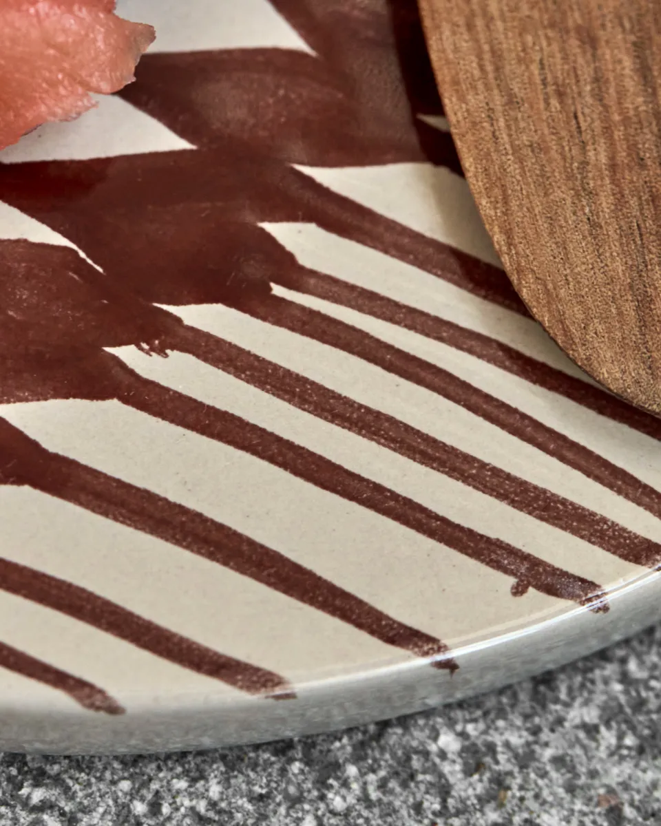 Tabla de servir Diva Ø15 cm, Marrón House Doctor