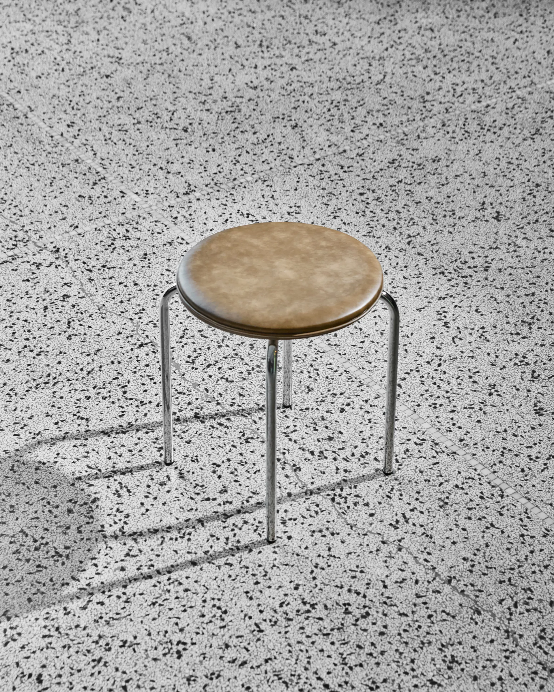 Taburete Comma, Caqui House Doctor