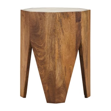 Taburete Okta 33x45 cm - madera de mango - House Doctor