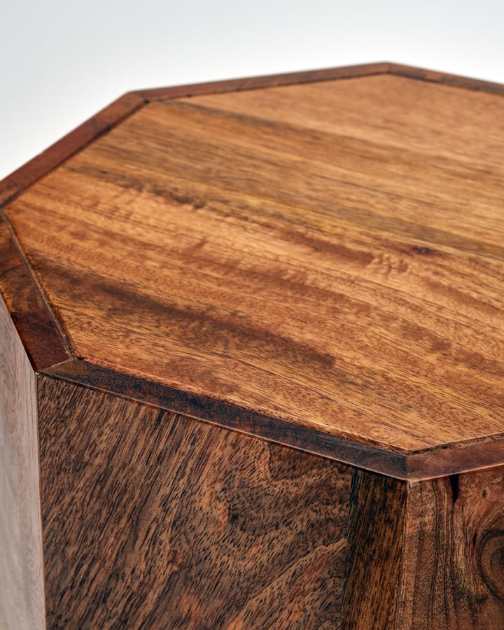 Taburete Okta 33x45 cm, madera de mango House Doctor