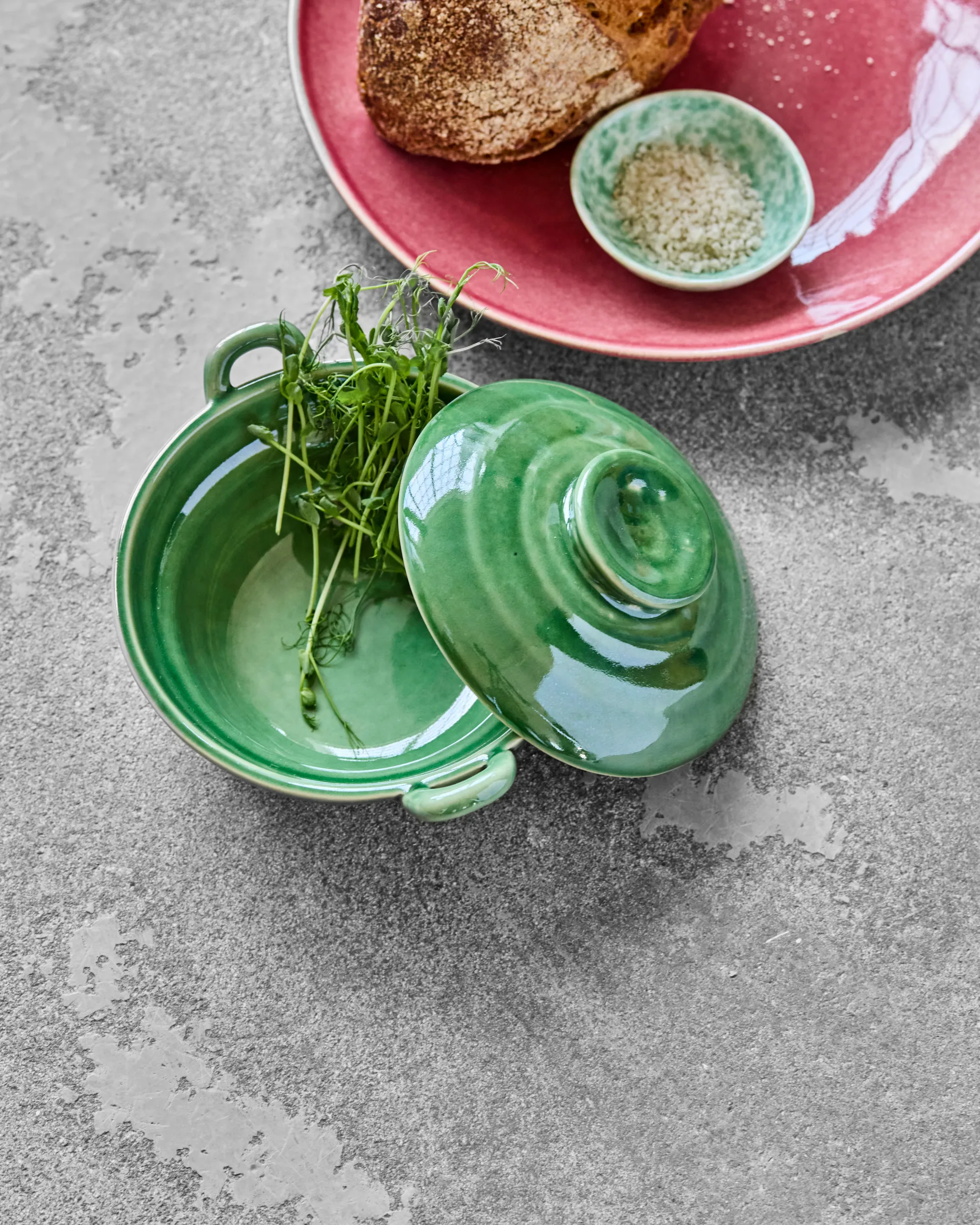 Tarro con tapa Diva , Verde House Doctor