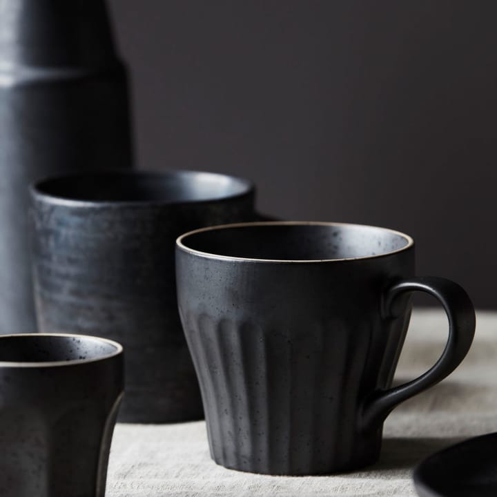Taza con asa Berica, negro House Doctor