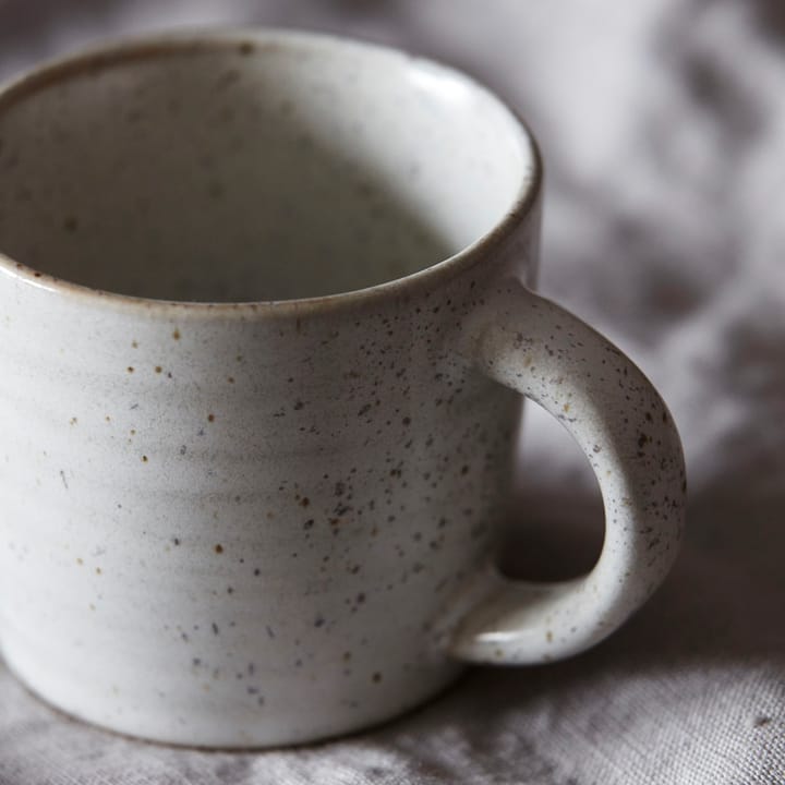 Taza espresso Pion 10 cl, gris-blanco House Doctor