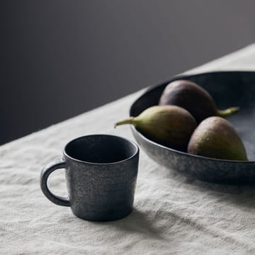 Taza espresso Pion 10 cl - negro-marrón - House Doctor
