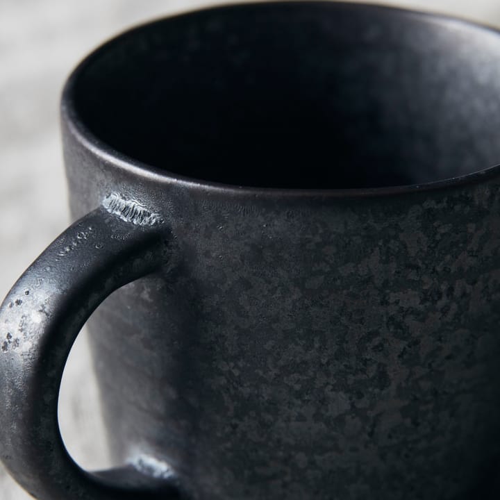 Taza espresso Pion 10 cl, negro-marrón House Doctor