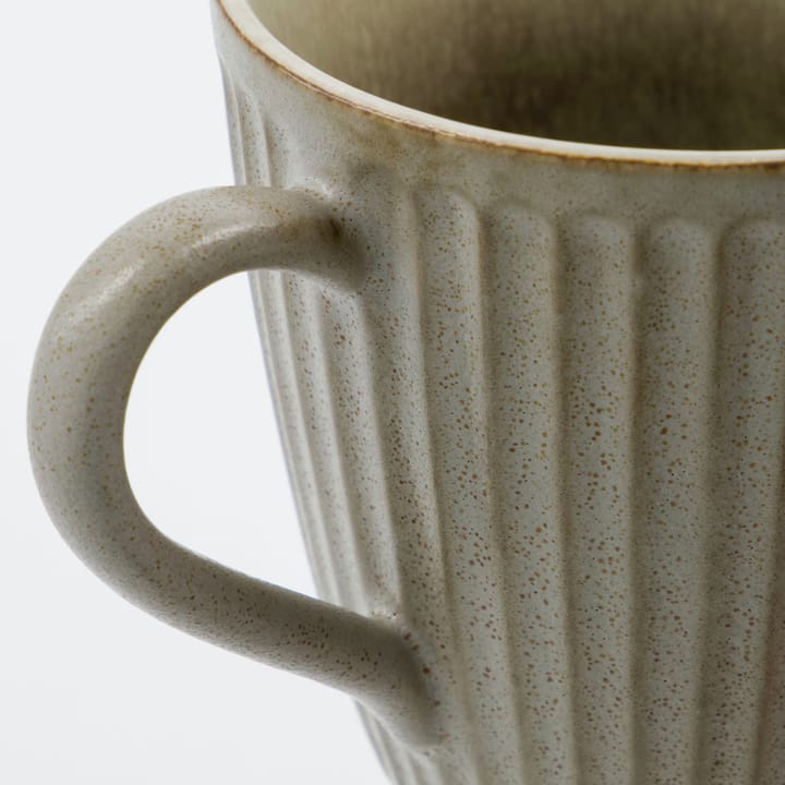 Taza Pleat 30 cl, Gris-marrón House Doctor