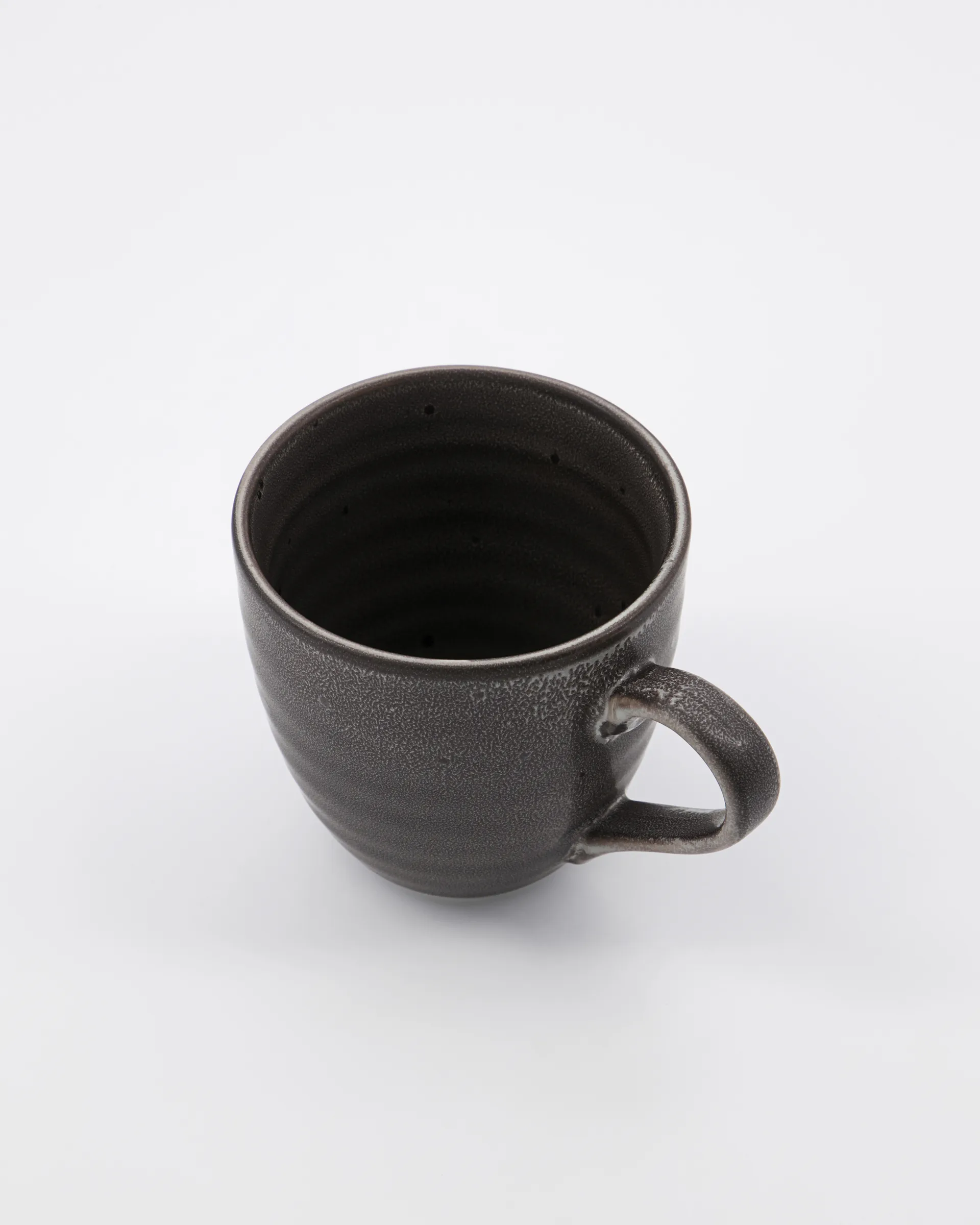 Taza Rustic 9 cm, gris oscuro House Doctor