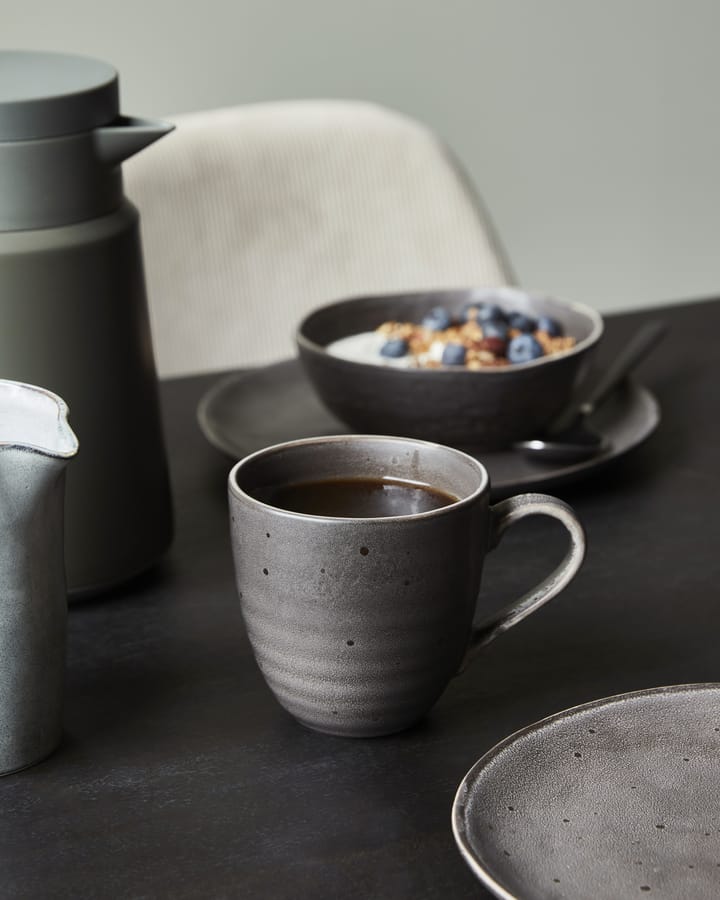 Taza Rustic 9 cm, gris oscuro House Doctor