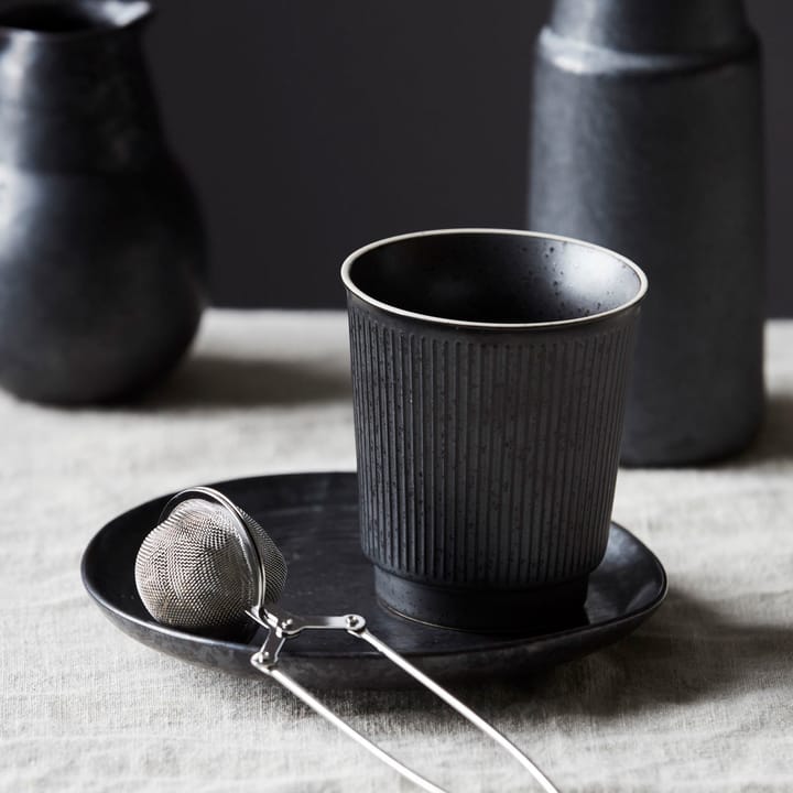 Taza sin asa Berica, negro House Doctor