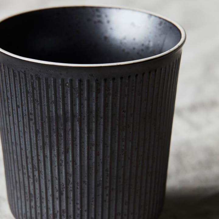 Taza sin asa Berica, negro House Doctor