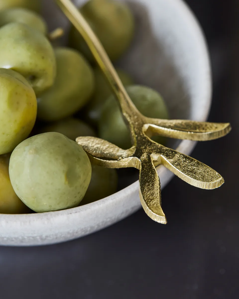 Tenedor de servir Serve 4-pack, Oro antiguo House Doctor