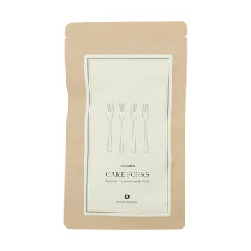 Tenedor Golden 4-pack - Dorado - House Doctor