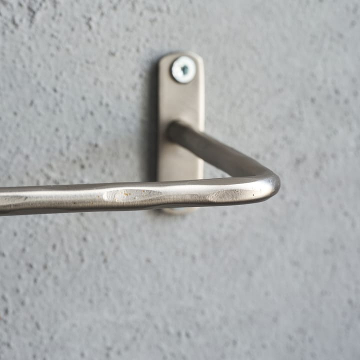 Toallero Welo 61,5 cm, Plata cepillada House Doctor