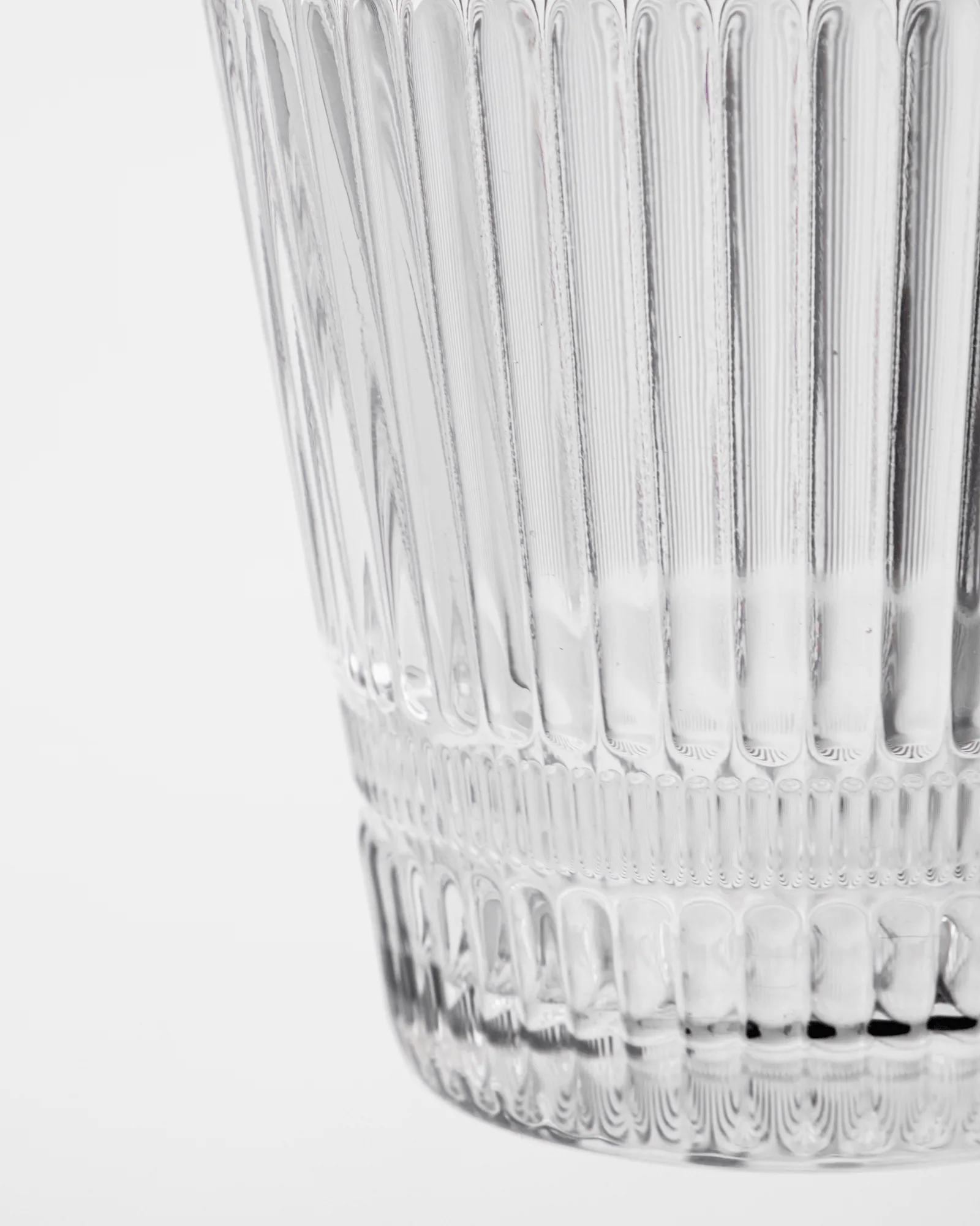 Vasos de agua Slots, pack de 4, Transparente House Doctor