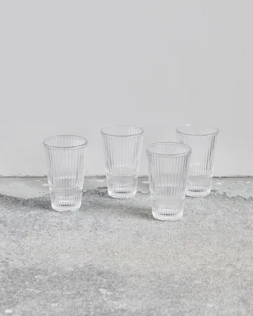 Vasos de cerveza Slots, pack de 4 - Transparente - House Doctor