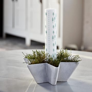 Vela de calendario Shine - gris claro - House Doctor