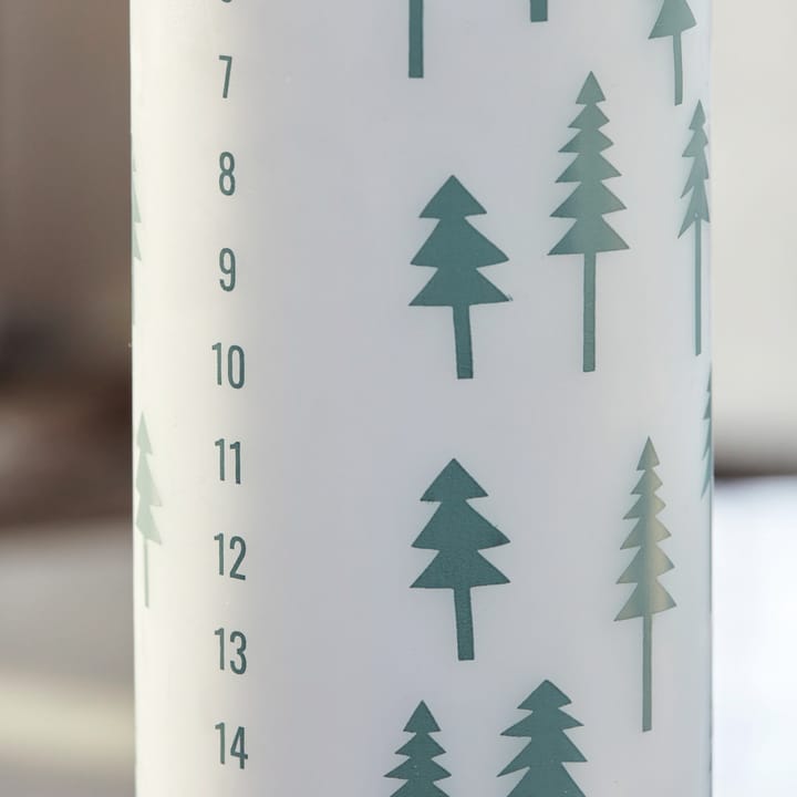 Vela de calendario Shine, gris claro House Doctor