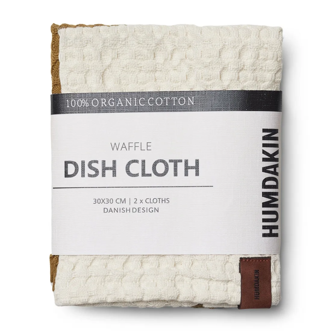 2 Bayetas Humdakin Waffle 28x28 cm, Sunset-shell Humdakin