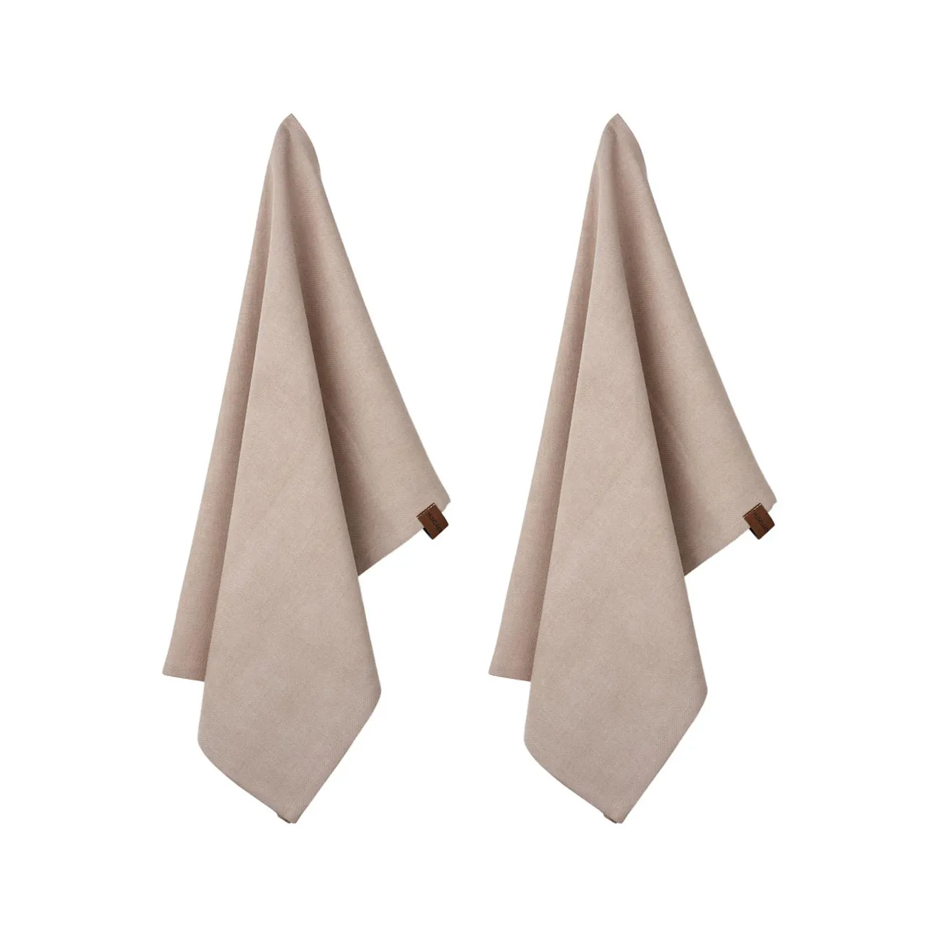 2 Paños de cocina ecológico Humdakin 45x70 cm, Latte Humdakin