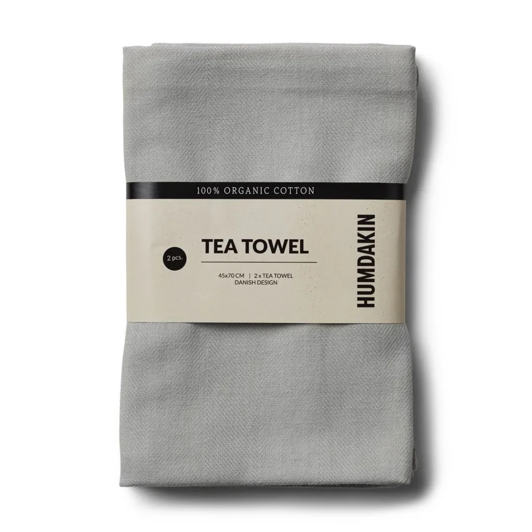 2 Paños de cocina ecológico Humdakin 45x70 cm, Stone Humdakin