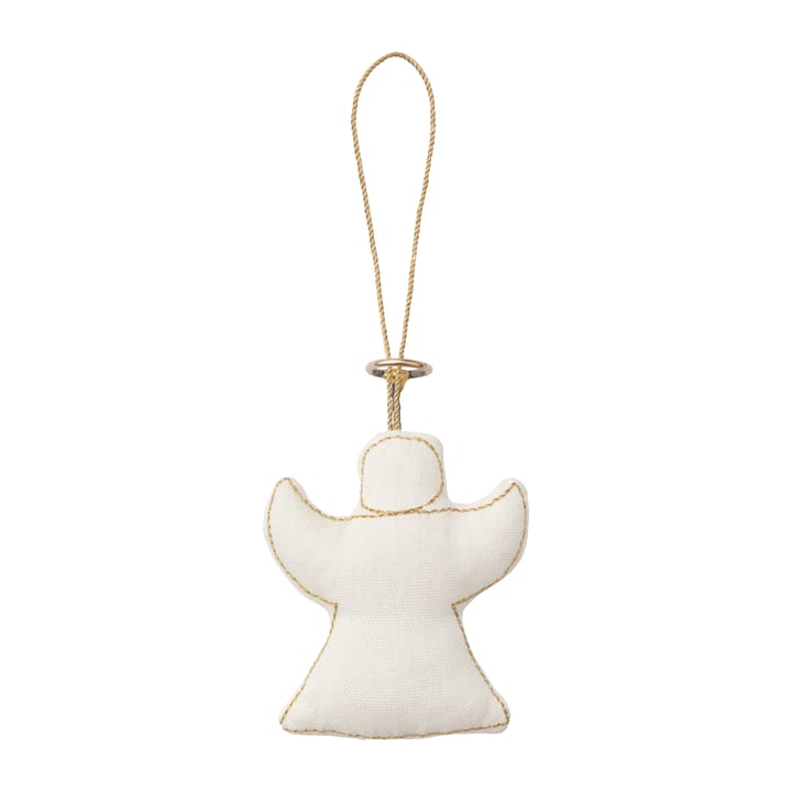 Adorno navideño de algodón Humdakin Angel, Off white/gold Humdakin