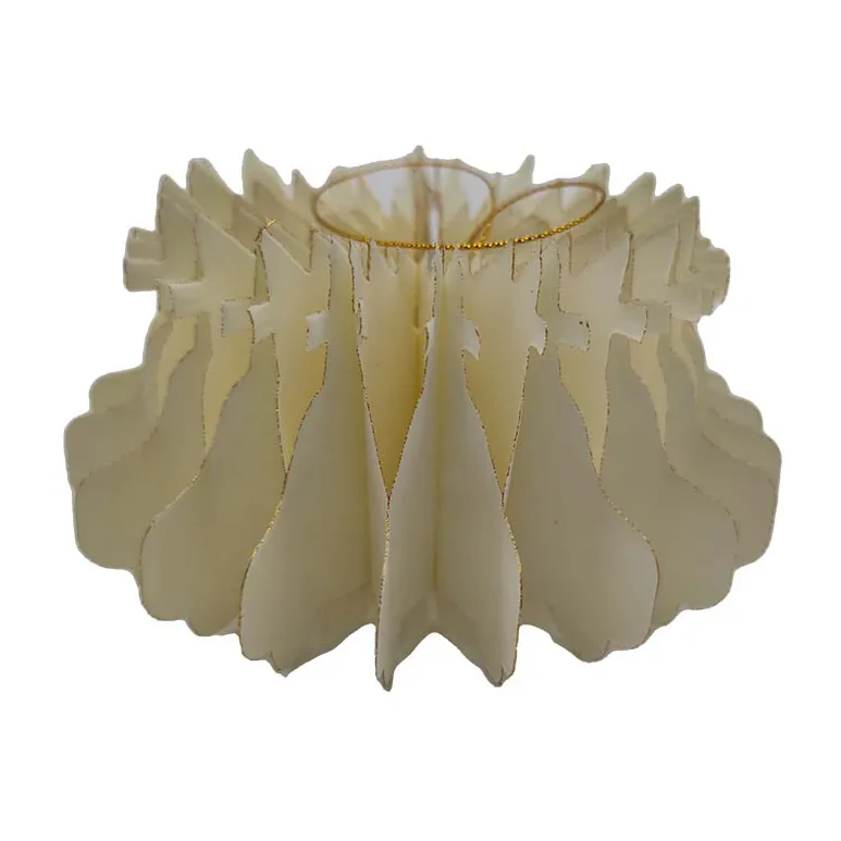 Adorno navideño Humdakin 3 unidades, Off white/gold Humdakin