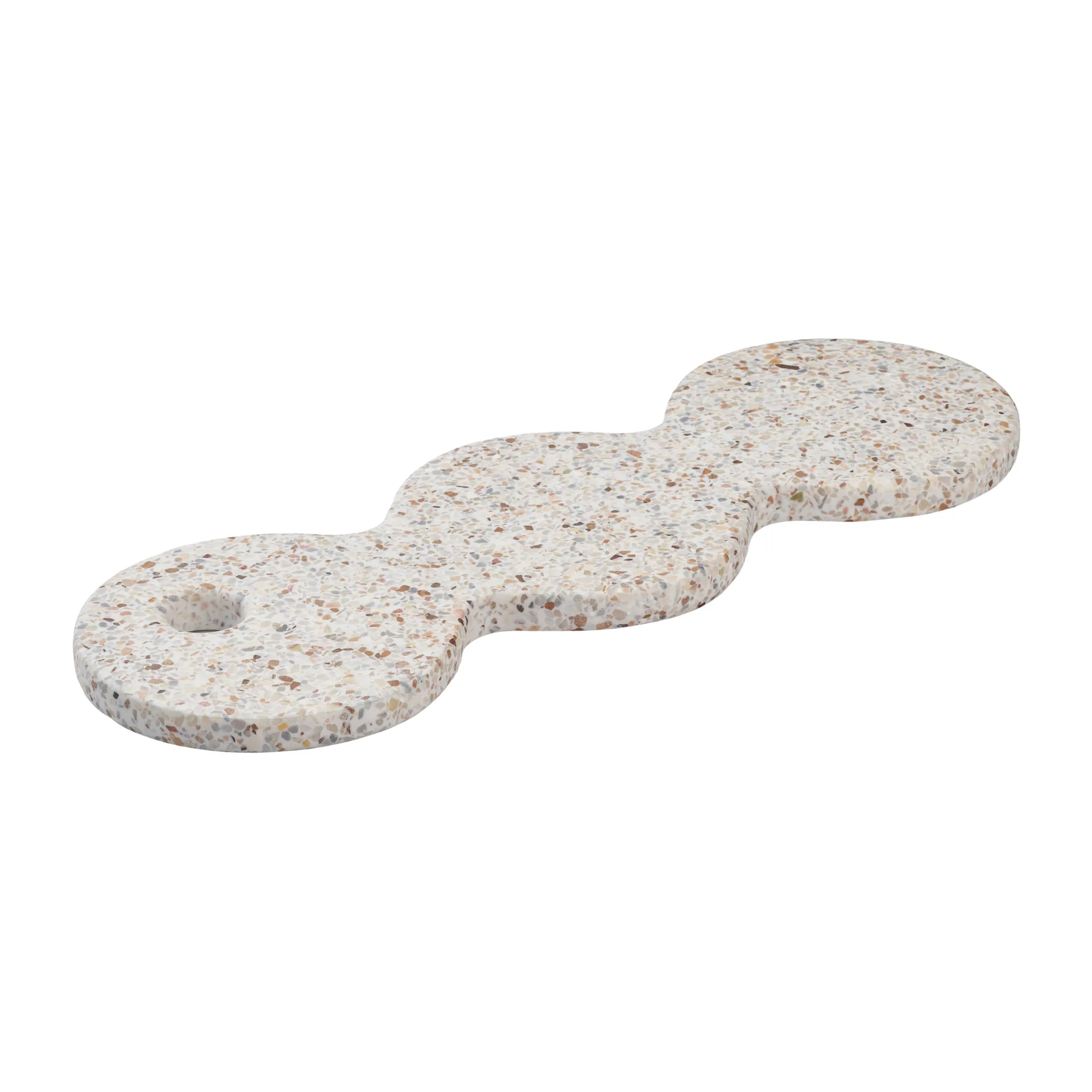 Bandeja Humdakin Terrazzo 40 cm, Red/Beige Humdakin