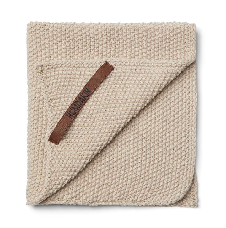 Bayeta Humdakin Knitted 28x28 cm - Light stone - Humdakin