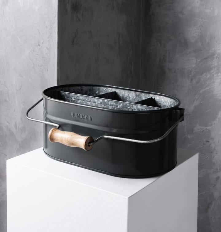 Caja Humdakin System bucket 30x19 cm, Matte black Humdakin