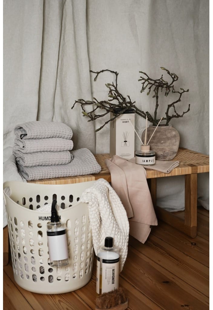 Cesto de la ropa Humdakin Ø39 cm, Beige Humdakin